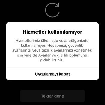 TikTok Uygulamasında Beklenmedik Hata Ve Sürekli Çıkış Sorunu