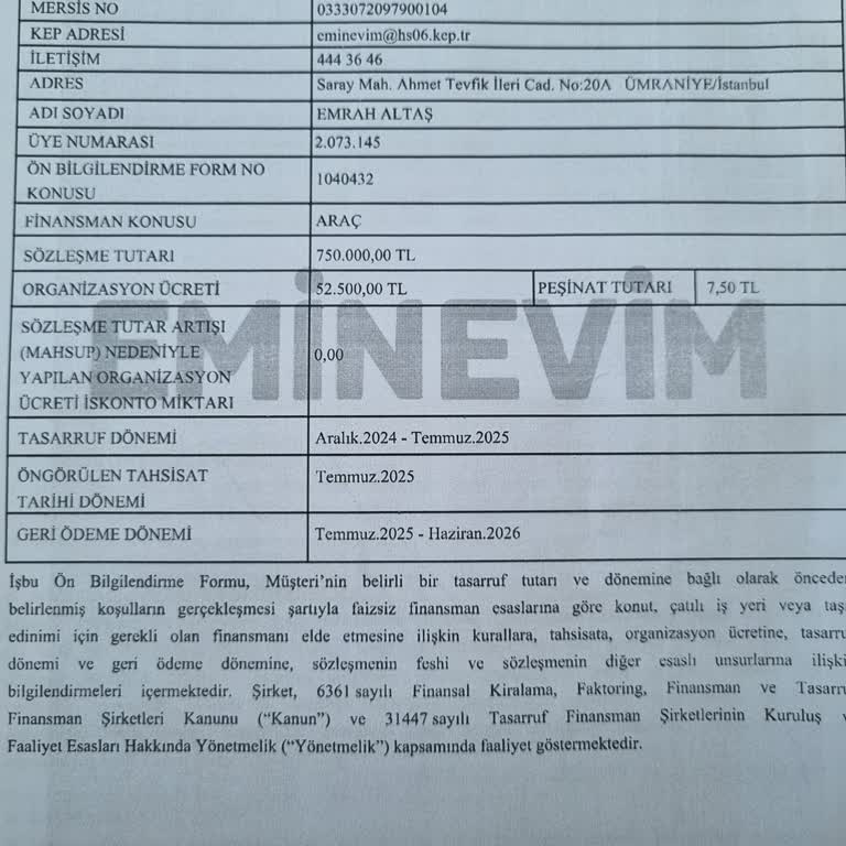 Eminevim Araç Alımında Teslimat Gecikmesi Ve İlgisiz Çalışanlar Mağdur Etti