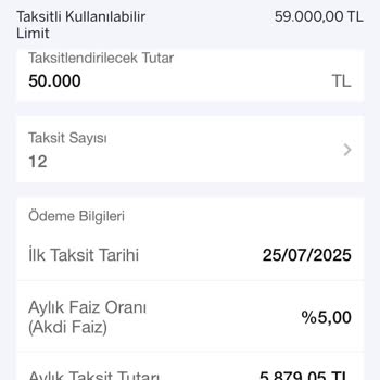 Garanti BBVA Uygulamasında Yanıltıcı Faiz Oranı Bildirimiyle Mağduriyet Yaşadım