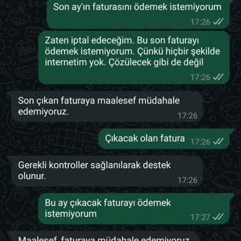 Bir Aydır İnternetsiz, Çözüm Ve İletişim Yok