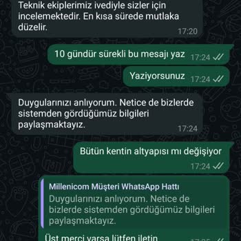 Bir Aydır İnternetsiz, Çözüm Ve İletişim Yok