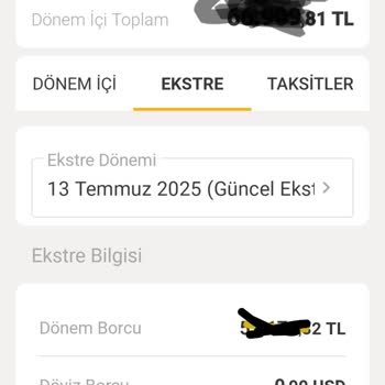 VakıfBank Kredi Kartı Ekstre Kesim Tarihinde Yapılan Harcama Mağduriyeti