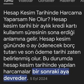 VakıfBank Kredi Kartı Ekstre Kesim Tarihinde Yapılan Harcama Mağduriyeti