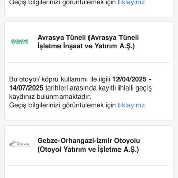 Otoyol Borcu Görünmüyor, Müşteri Hizmetlerine Ulaşılamıyor!