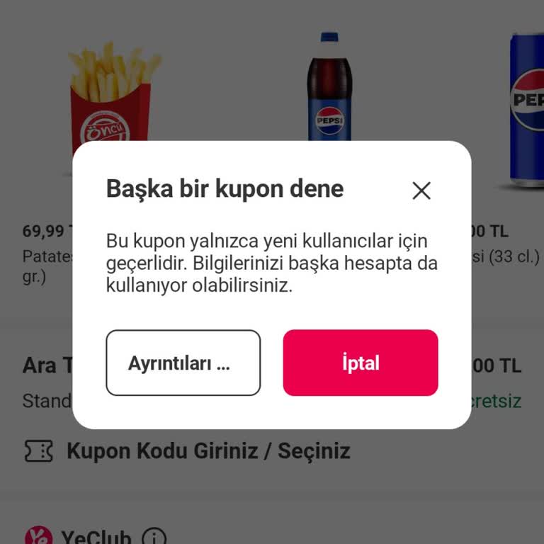 Yeni Hesapta İndirim Kodları Ve Destek Sorunu