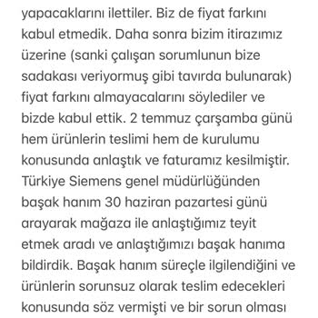 Şube Teslimat Süreci Hakkında Şikayet