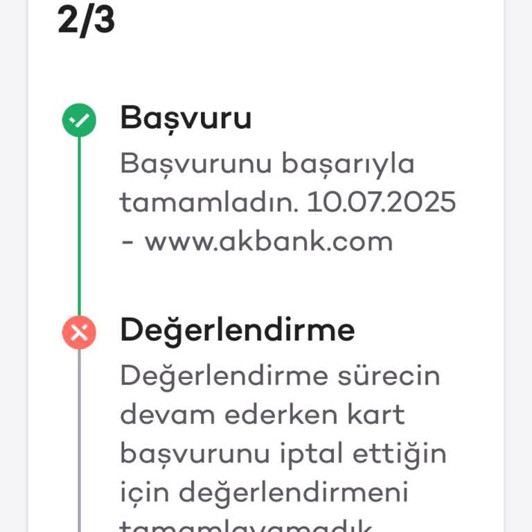 Kredi Kartı Başvurum Sebepsizce İptal Ediliyor
