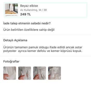 Dolap Uygulamasında Haksız İade Ve Zarar Gören Ürün Mağduriyeti