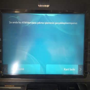PTT Bank ATM Sorunu!
