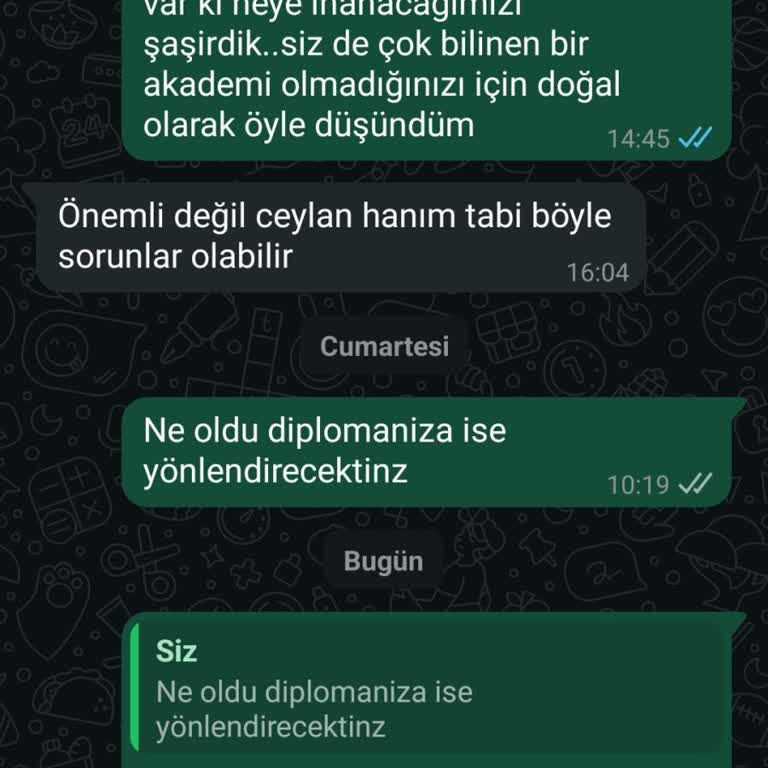 Eğitim Sonrası Söz Verilen İş Olanakları Sağlanmadı Ve Ücret İadesi Yapılmadı