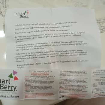 Arızalı Akıllı Saat Ve İade Sorunu