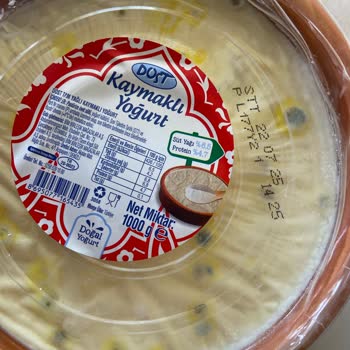 Kaymaklı Yoğurt Son Kullanma Tarihinden Önce Küflendi