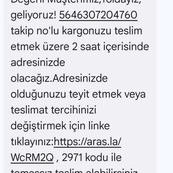 Teslim Edilmeyen Kargo Ve Yanıltıcı Bilgilendirme Mesajları