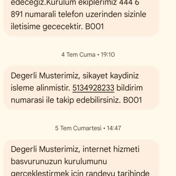 13 Gündür Tamamlanmayan İnternet Nakliyle Mağduriyet Yaşıyorum