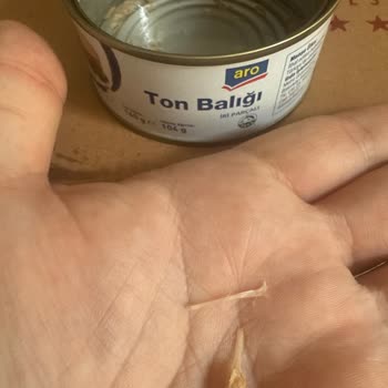 Aro Ton Balığı Konservesinde Çıkan Kılçıklar Endişe Yarattı