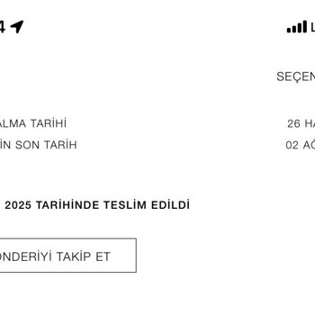 Zara Siparişim Teslim Edilmedi, Müşteri Hizmetlerinden Çözüm Alamadım