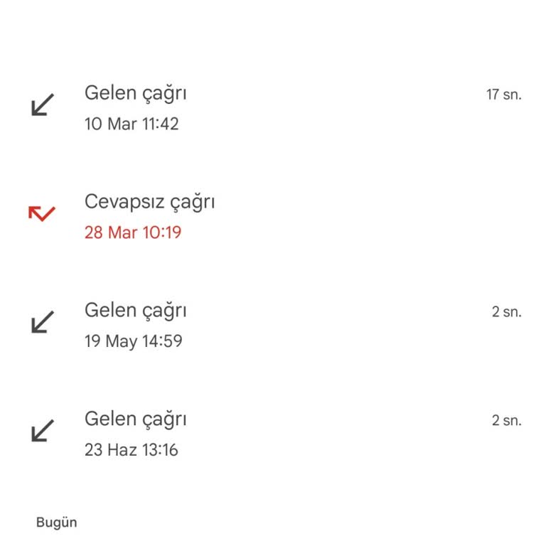 Vodafone'dan Sürekli Cevapsız Ve Anlamsız Aramalarla Rahatsızlık