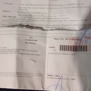 Borcunu Ödeyen Vatandaşa Israrla Haciz Uygulanıyor