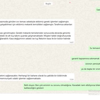 Garanti Sürecinde Haksız Sıvı Teması İddiası Ve Uzayan Servis Süresi