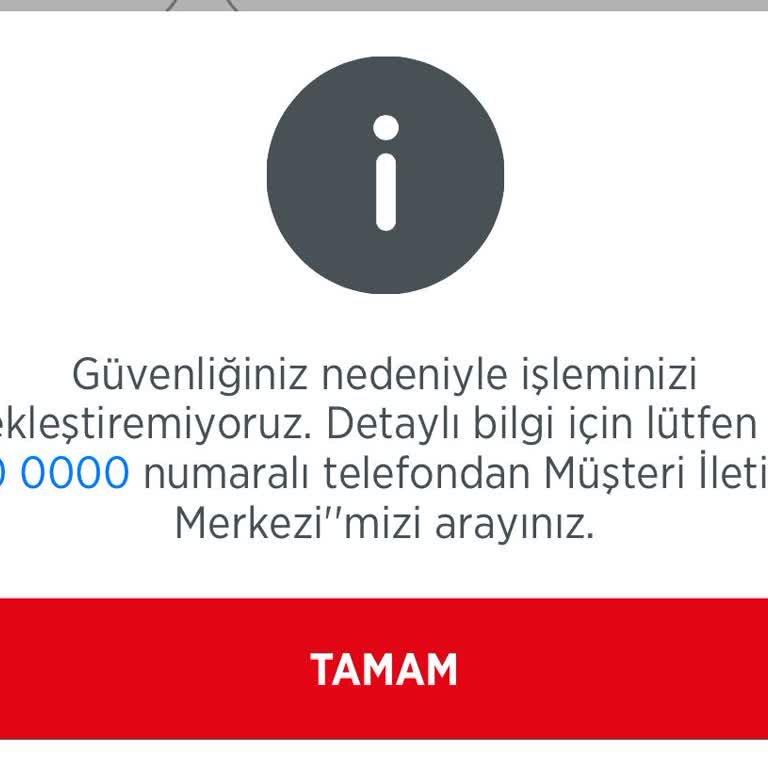 Bloke Olan Hesabım İçin Müşteri Temsilcisine Ulaşamıyorum!
