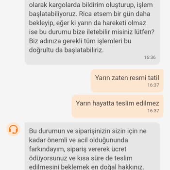 Geciken Kargo Yüzünden Randevumu Kaçırdım, Trendyol'a Yakışmadı!