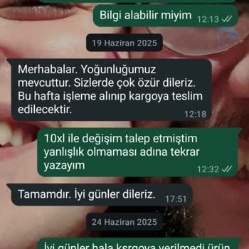 Değişim Ve İade Sürecinde Sürekli Oyalama Ve Mağduriyet