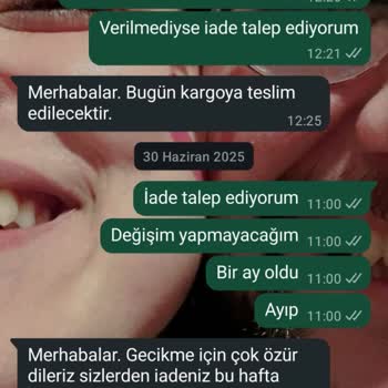 Değişim Ve İade Sürecinde Sürekli Oyalama Ve Mağduriyet