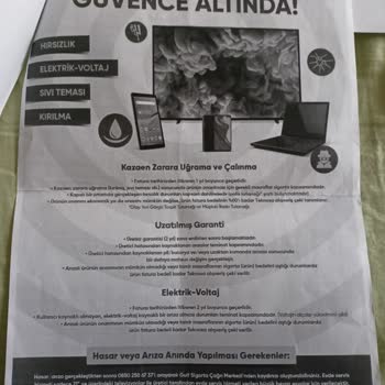 Sigorta Kapsamındaki Realme 8 Telefonumun Onarımı Yapılmadı