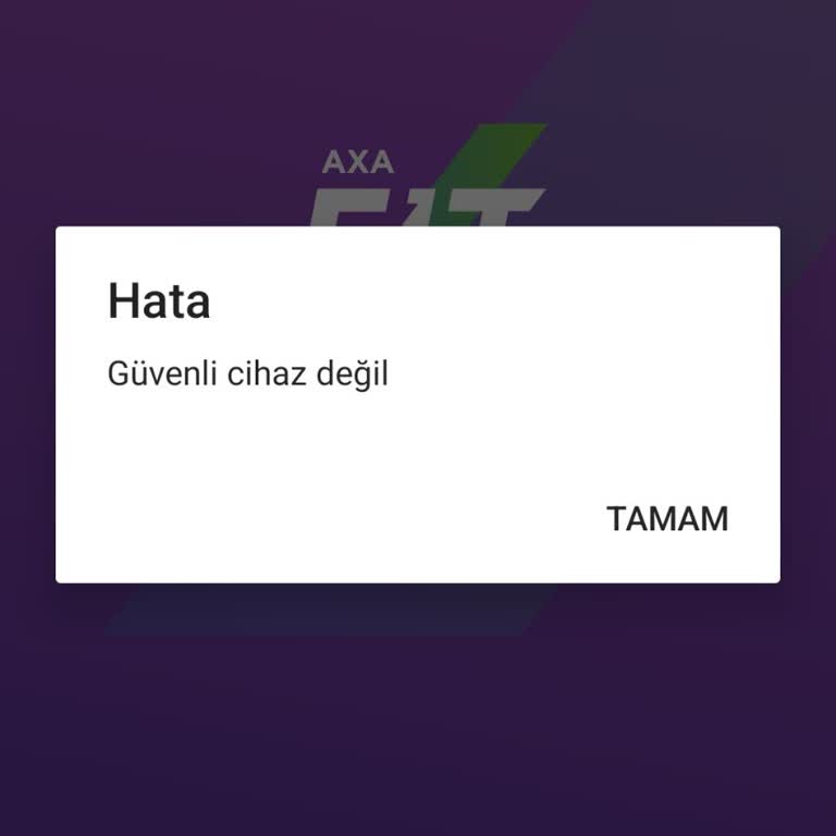 Axafit Uygulamasına Erişememe Ve Yetersiz Bilgilendirme