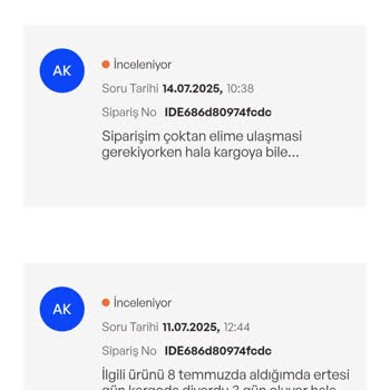 İdefix'ten Verilen Sipariş Ne Kargoya Veriliyor Ne De İptal Ediliyor