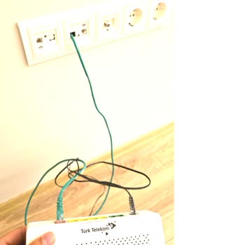 Daireme Kadar Gelen Fiber Kabloyla 1000mbps Hız Alamıyorum