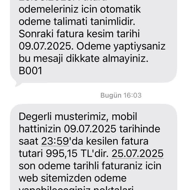 Hattımı Taşıdıktan Sonra Yüksek Fatura Şoku Yaşadım