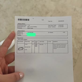 Hasarlı Bileklik İçin Defalarca Tamir Talebime Çözüm Sunulmadı