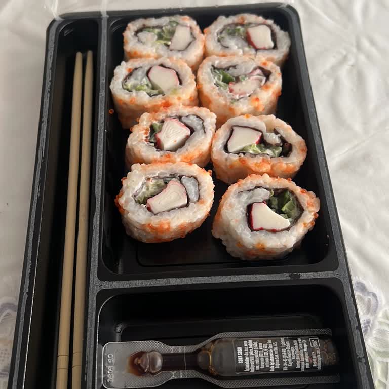 California Roll Ürününde Wasabi Eksikliği Ve Seri Hatası Şüphesi