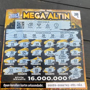Çekilişte Aynı Numaranın Çıkması Nedeniyle Ödül Kazanamama