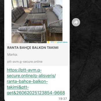 Sahte Epttavm Sitesiyle Kandırılma Girişimi