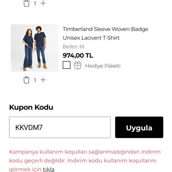 Kupon Sorunu Ve Yetersiz Müşteri Hizmeti Nedeniyle Mağduriyet