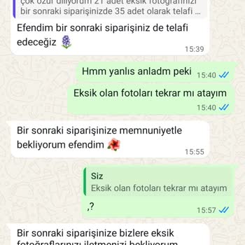 Eksik Ve Kalitesiz Ürün Teslimatı Sonrası Mağduriyet