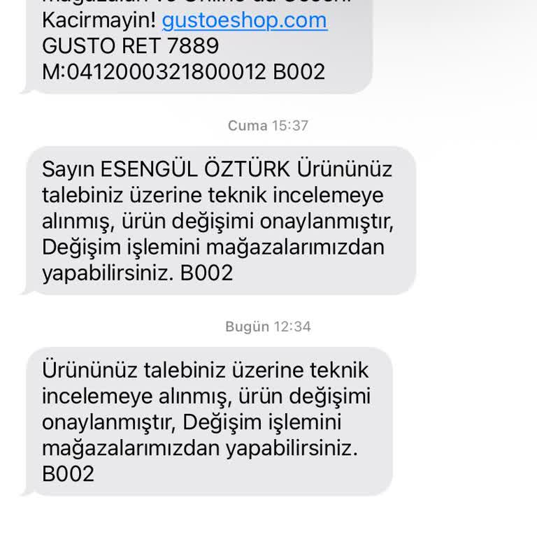 Ürün Değişiminde Ek Ücret Ve İade Sorunu Yaşadım