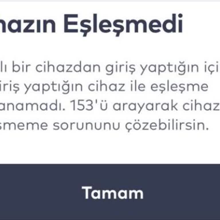 Yeni Telefonda İstanbul Kart Uygulaması Cihaz Eşleşme Sorunu