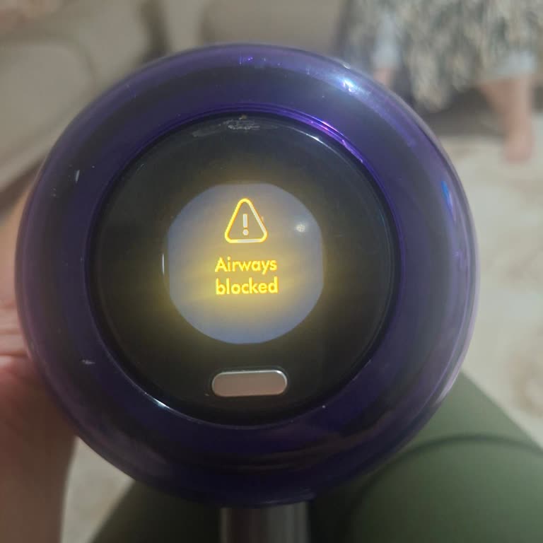 Dyson V12 Sürekli Airways Blocked Uyarısı Veriyor, Çözüm Bekliyorum
