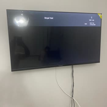 Yeni Aldığım Televizyonda Sinyal Sorunu Ve Yetersiz Müşteri Hizmeti