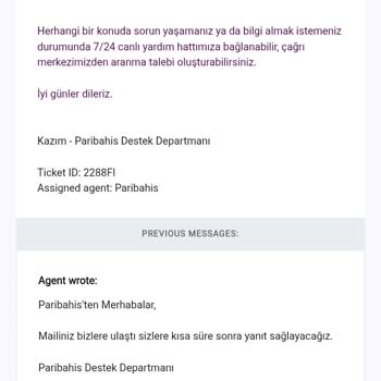 Paribahis'te Güvenlik Prosedürü Gerekçesiyle Ödeme Sorunu