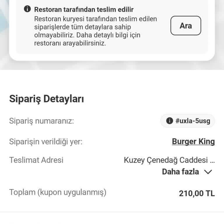 Siparişim Gelmedi Param İade Edilmedi Yemeksepeti Mağduriyetimi Çözmüyor