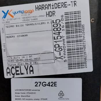 Servisten Yanlış Ve Başkasına Ait Monitör Gönderildi, Kendi Cihazım İade Edilmiyor