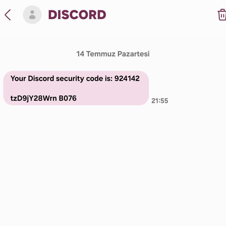 Üye Olmadığım Discord Hesabı İçin Telefonuma Güvenlik Kodu Geldi