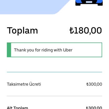 Uber Yolculuğunda Yanlış Ücretlendirme Ve Kupon Sorunu
