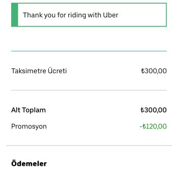 Uber Yolculuğunda Yanlış Ücretlendirme Ve Kupon Sorunu