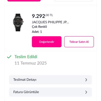 İptal Edilen Siparişin İadesi Yapılmadı Mağdur Edildim