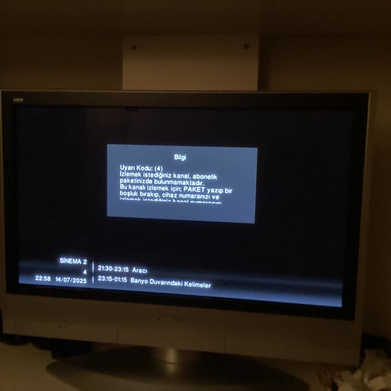 DSmart Cihaz Değişimi Sonrası Sürekli Uyarı Kodu Ve Çözümsüzlük